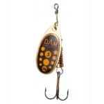 Linguriţa rotativa DAM Effzett Standard NR.1/3g Blacky