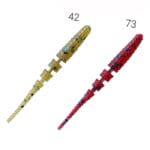 Năluca soft Crazy Fish Polaris 30mm culoare 42/73 Usturoi