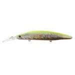 Vobler Ryuji Barrakuda Sinking 12cm 28gr culoare Yellow chart