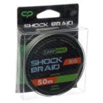 Shock Leader Carp Pro Shock Braid PE X4 0.16mm 50m Dark Green