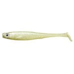 Năluca soft Ryuji Mister Shad 10cm culoare Pearl White Glow