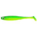 Năluca soft Ryuji Mister Shad 10cm culoare UV Lime