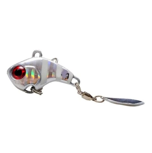 Vobler Ryuji Scorpy Vib 10gr culoare Zebra Glow - imagine 2