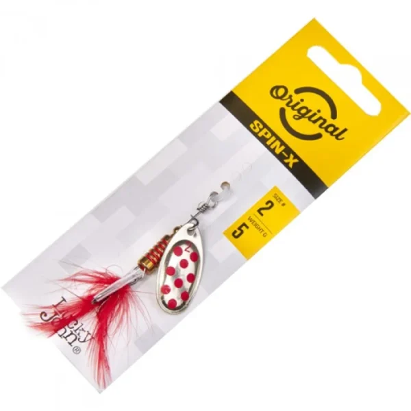 Linguriţa rotativa Lucky John Spin-X Round 02 / 5gr / GR - imagine 2