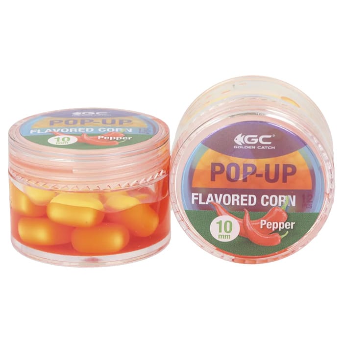 Porumb Artificial Dipuit GC Pop-Up 10mm Pepper Porumb Artificial Dipuit GC Pop-Up 10mm/12buc Pepper - imagine 1