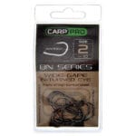 Cârlig Carp Pro Black Nickel Wide Gape In-turned Eye №2 - imagine 2