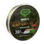 Fir Shock Leader Carp Pro Diamond Shock Braid PE X8 0.20mm/25m Camo maro