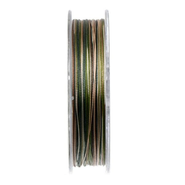 Fir Shock Leader Carp Pro Diamond Shock Braid PE X8 0.20mm/25m Camo maro - imagine 3