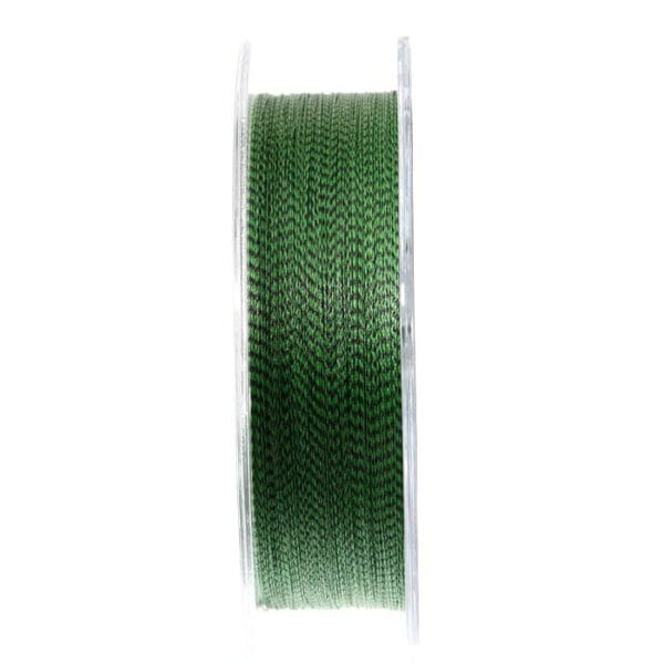 Fir Flagman Force Rank Feeder Braid Х4 Grass Camo 0.18mm / 100m - imagine 3