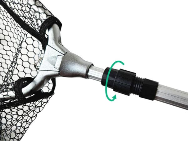 Minciog ZFISH Landing Net ZFX Rubber Mesh 270cm - imagine 3