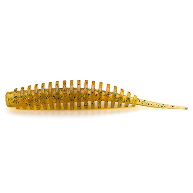 Fishup Tanta 2_036 Caramel Green & Black Năluca soft Fishup Tanta 1.5" #036 Caramel Green & Black - imagine 1