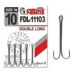 Cârlig duble Fanatik FDL-11103 Nr.10 / 5 buc - imagine 2