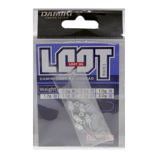 Jig Damiki Loot Jig Silver #8/ 0.8gr / 5buc - imagine 2