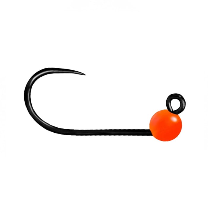 Jig Gurza Trout Tungsten Beads J1 Orange Jig Gurza Trout Tungsten Beads J1 Orange #2 / 0,64g - imagine 1