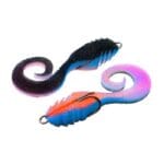 Naluca din spuma Lucky Fish Dancing tail 4" #514