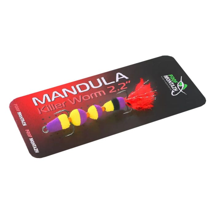 Lucky Fish Killer Worm 2,2 #911 Mandula Lucky Fish Killer Worm 2,2" #911 - imagine 1