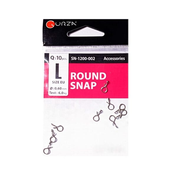 Agrafa Gurza Round Snap L SN-1200-002 - imagine 2