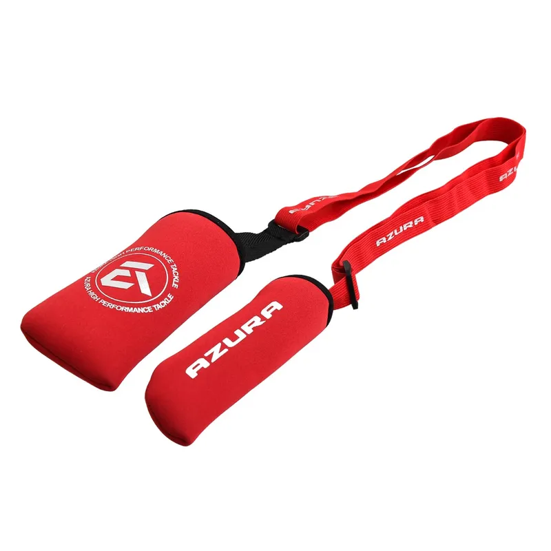 protectie-azura-red Protectie Azura Neopren Rod Holder Red L - imagine 1