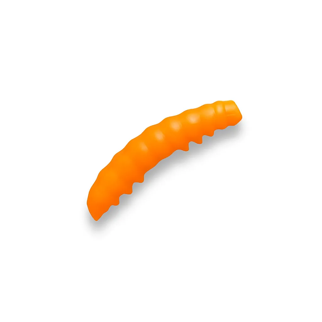 Naluca_soft_Crazy_Fish_H-Worm_28mm_culoare_77 Năluca soft Crazy Fish H-Worm 28mm culoare 77 Brânză dulce - imagine 1