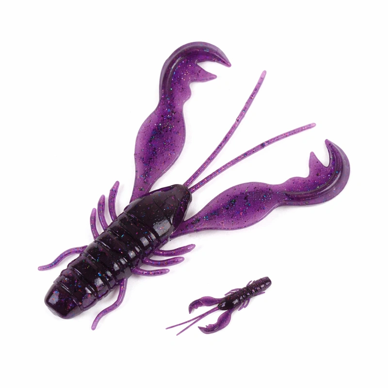 Naluca SuperCont filet craw cul E Năluca soft Supercontinent Filet Craw E 7cm 6buc - imagine 1