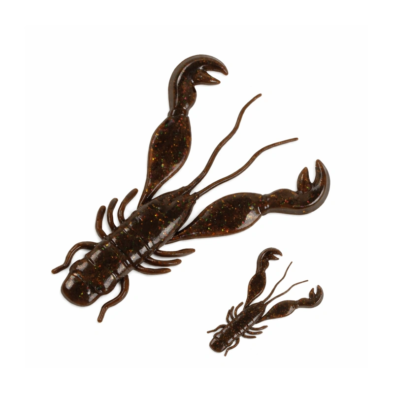 Naluca SuperCont filet craw cul P Năluca soft Supercontinent Filet Craw P 7cm 6buc - imagine 1