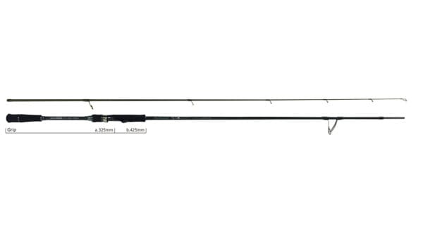 Lanseta spinning YAMAGA BALLISTICK 710ML-MH 2.394 2-40g Fuji Sic K Titanium - imagine 2