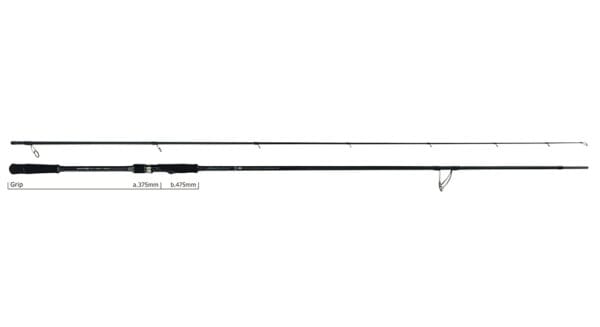 Lanseta spinning YAMAGA BALLISTICK 95MH 2.876m 8-50g Fuji Sic K Titanium - imagine 2