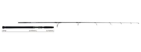 LANSETA YAMAGA BLUE SNIPER 76/4 RGD MODE 2.31m 40-90gr - imagine 2