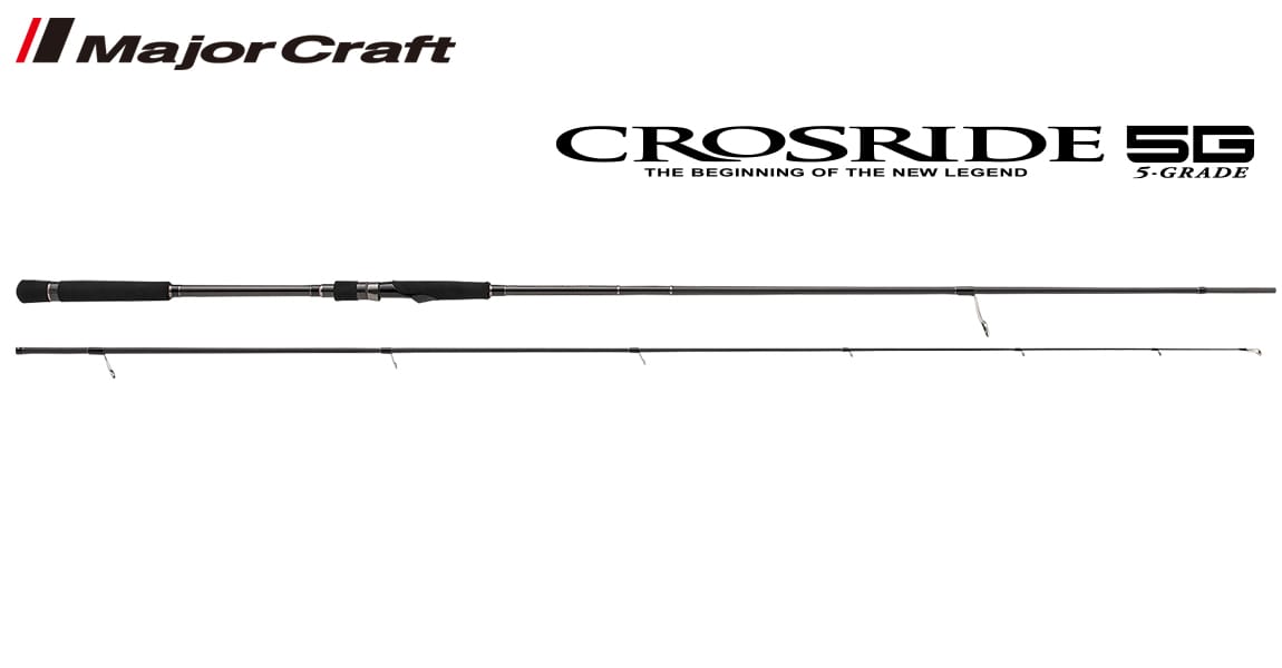 crossride-5g-50847.jpg LANSETA MAJOR CRAFT CROSRIDE 5G XR5-942ML/LSJ R.FAST 2.84m 10-40gr - imagine 1