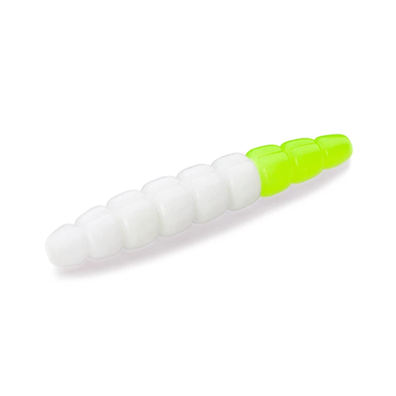 fishup-trout-series-morio-cheese-3-1cm-131-white-hot-chartreuse-800x800 Năluca soft Fishup Morio 1.2" #131 WHITE HOT CHARTREUSE - imagine 1