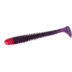 Năluca soft Crazy Fish Vibro Worm 85mm culoare 98rh Squid