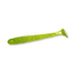 Năluca soft Crazy Fish Vibro Worm 100mm culoare 20 Squid