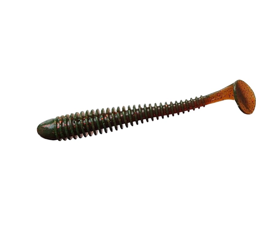 1758917.jpg Năluca soft Crazy Fish Vibro Worm 100mm culoare 14 Squid - imagine 1