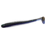 Năluca soft Crazy Fish Vibro Worm 100mm culoare 50d Squid