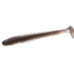 Năluca soft Crazy Fish Vibro Worm 100mm culoare 3d Squid