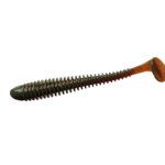 Năluca soft Crazy Fish Vibro Worm 50mm culoare 14 Squid