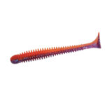 Năluca soft Crazy Fish Vibro Worm 85mm culoare 98d Squid