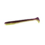 Năluca soft Crazy Fish Vibro Worm 85mm culoare 41d Squid