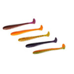 Năluca soft Crazy Fish Vibro Worm 100mm culoare m121 Squid