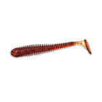 Năluca soft Crazy Fish Vibro Worm 50mm culoare 57 Squid