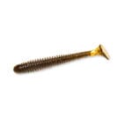 Năluca soft Crazy Fish Vibro Worm 85mm culoare 6 Squid