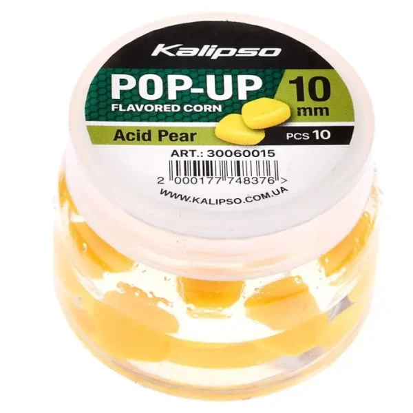 Porumb Artificial Dipuit Kalipso Pop-Up 10mm/10buc Acid pear - imagine 2