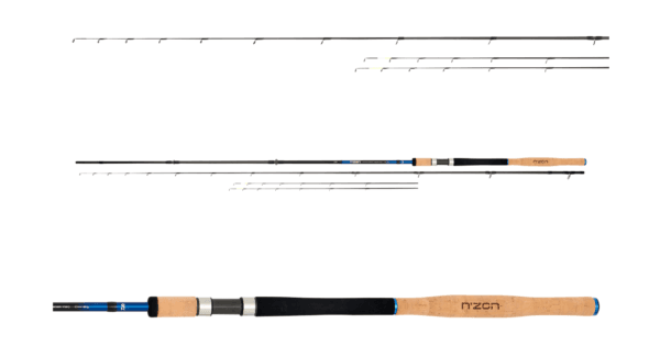 Lanseta feeder DAIWA 2+3BUC. NZON DISTANCE SPEC. METHOD FEEDER 3,35M/80G - imagine 2