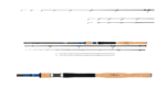 Lanseta feeder DAIWA 3+3BUC. NZON DISTANCE SPEC. FEEDER 3,90M/120G - imagine 2
