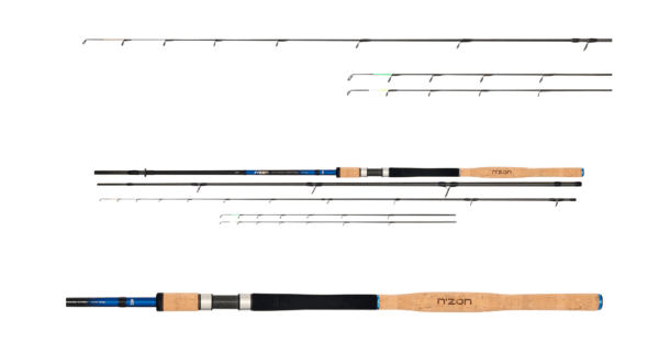 Lanseta feeder DAIWA 3+3BUC. NZON DISTANCE SPEC. FEEDER 3,90M/120G - imagine 2