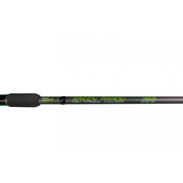Lanseta feeder SENSAS 3+3BUC GREEN ARROW FEEDER 3,60M/70-120G - imagine 2