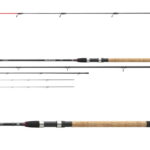 Lanseta feeder DAIWA 3+2BUC BLACK WIDOW FEEDER 3,90M/150G