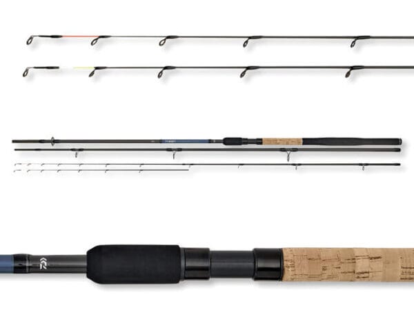 Lanseta feeder DAIWA 3+2BUC N.ZON FEEDER 3,96M/80G - imagine 4