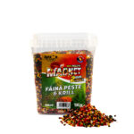 Magnet pelete faina peste & krill (mix culori) 2mm 1kg