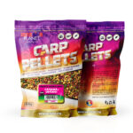 Pelete cerealiere capsuna & usturoi (mix culori) 3mm 800g